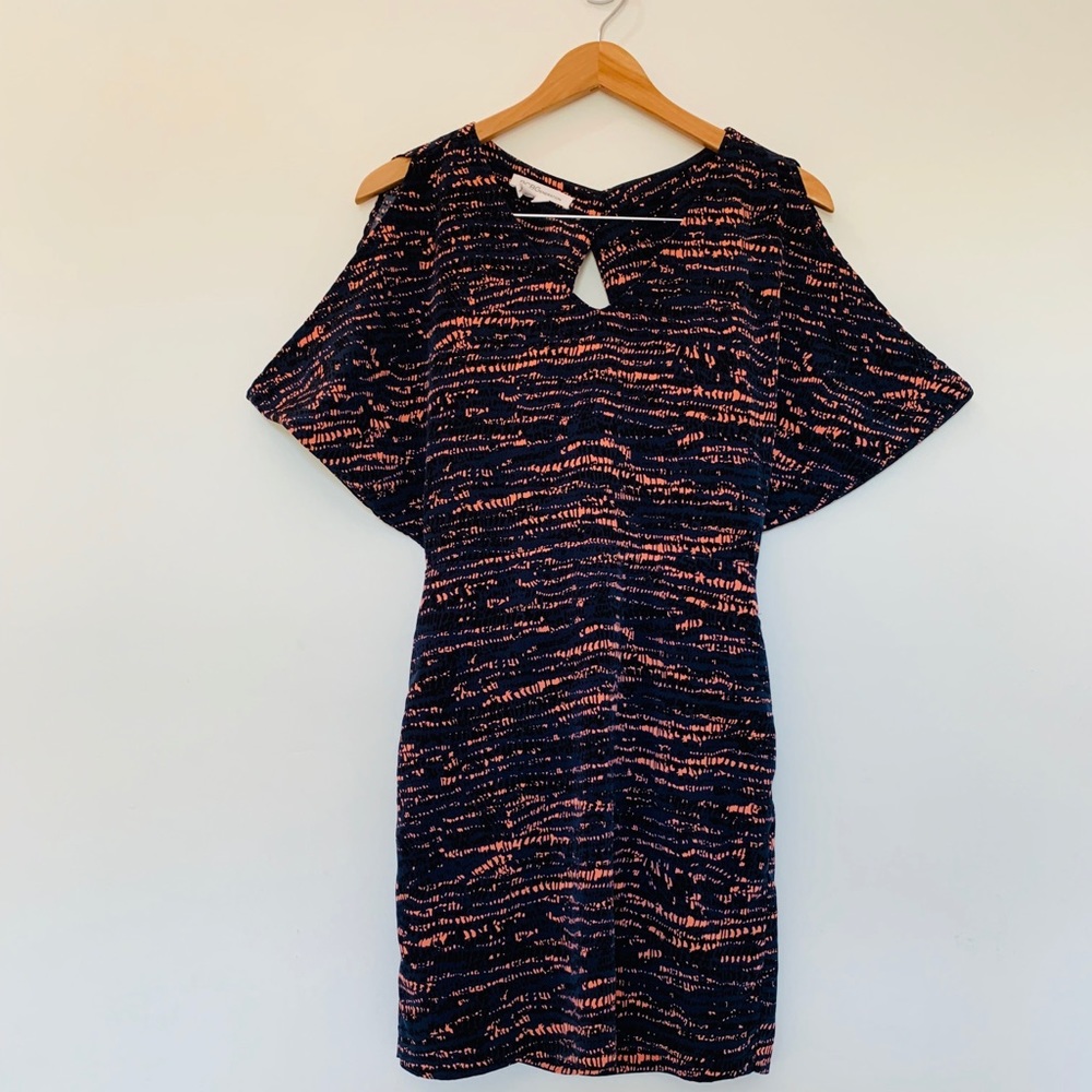 BCBGenerarion Navy printed dress